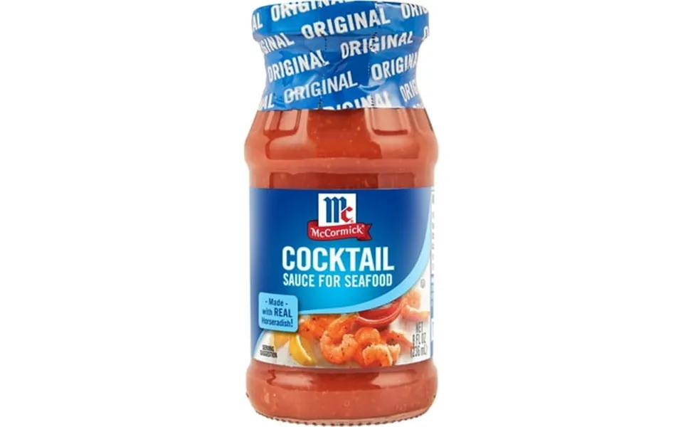 Mccormick Golden Dipt Kosher Seafood Cocktail Sauce 8 Fl Oz Jar