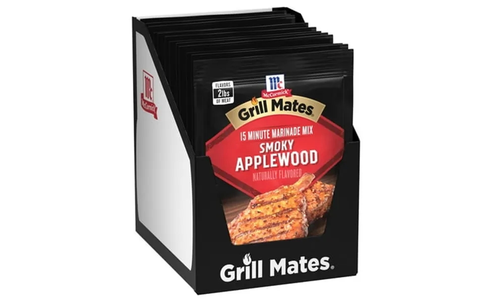 Mccormick Grill Mates Smoky Ypf5 Applewood Marinade Mix 1 Oz Pack Of 12