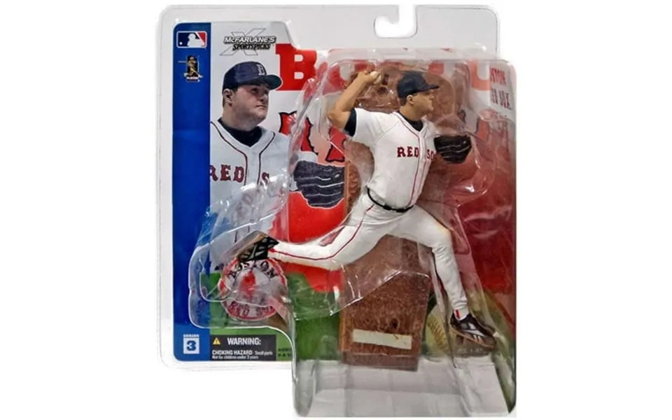 Mcfarlane Mlb Sports Picks Series 3 Roger Clemens Action Figure White Jersey