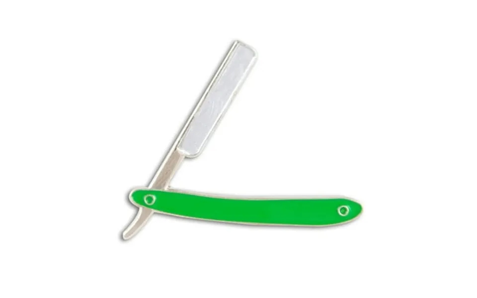 Md Razor Lapel Pin Green