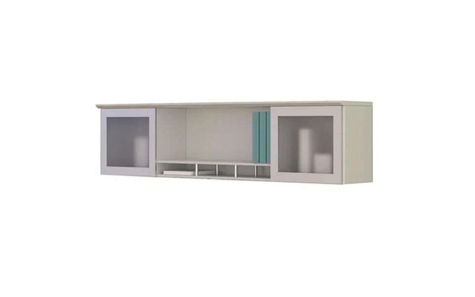 Medina Series Hutch Textured Sea Salt - 50.5 X 63 X 15 In.