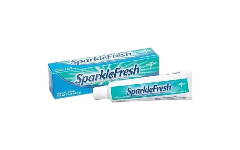Medline Sparkle Fresh Toothpaste .6oz. 144 Count