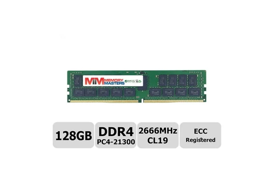 Memorymasters 128gb Ddr4 2666mhz Pc4-21300 Registered Ecc 1.2v Cl19 2s4rx4 288 Pin Rdimm Server Ram Module Upgrade Hmaba