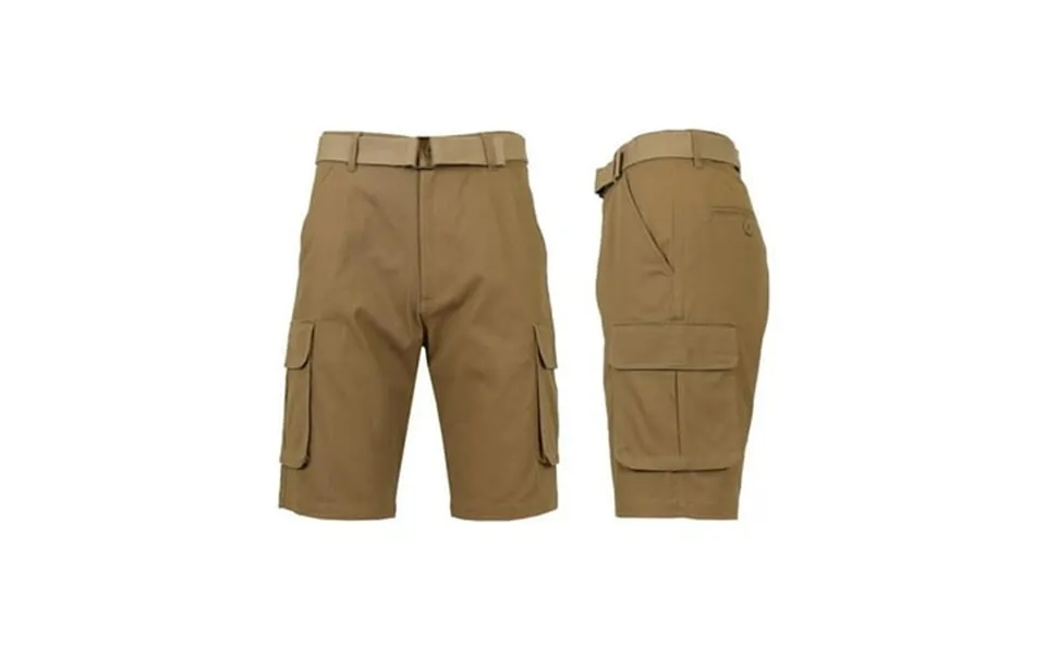 Men Belted Cargo Shorts Timber - Size 30-42
