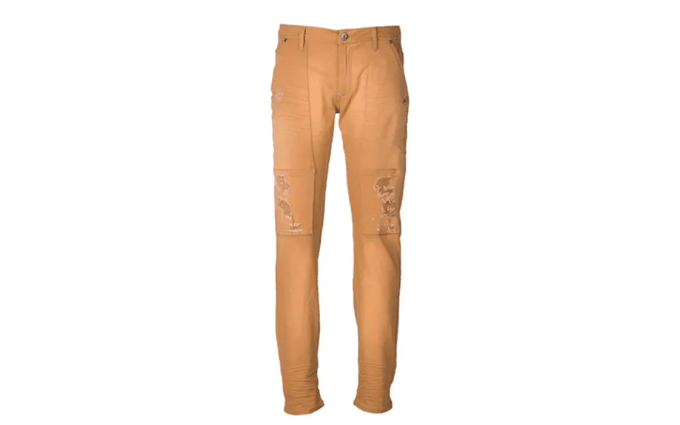 Men S A. Tiziano Bronze Alan Washed Twill Ripped Jeans - 34
