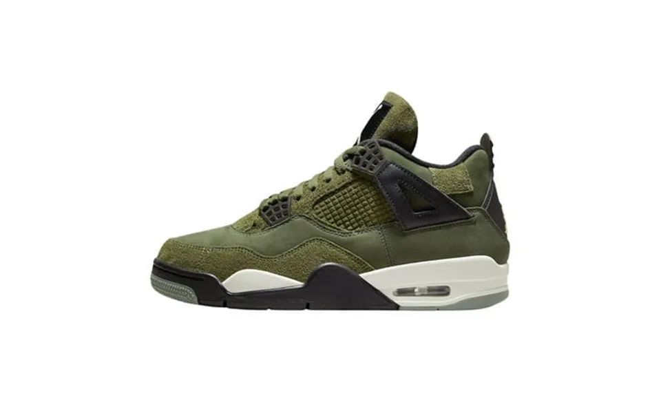 Men S Air Jordan 4 Retro Se Craft Medium Olive Canvas 2023 Fb9927-200