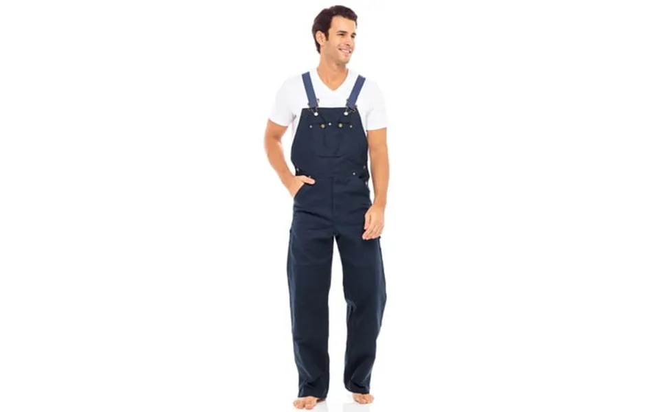 Men S Bib And Brace Overalls Pro Work Carpenter Trousers Heavy Duty Dungarees
