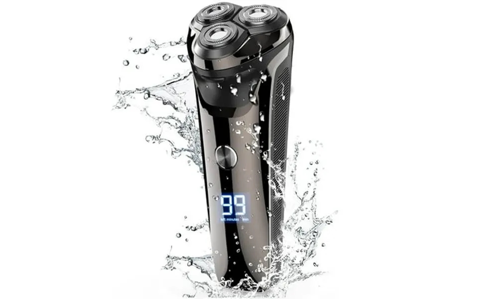 Men S Electric Razor 2 In 1 4d Electric Rotary Shaver Cordless Rechargeable Mustache Face Beard Trimmer Ipx7 Waterproof