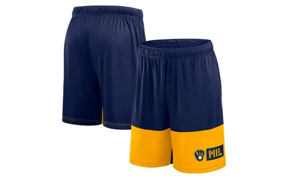 Men S Fanatics Navy Milwaukee Brewers Best Of The Best Shorts