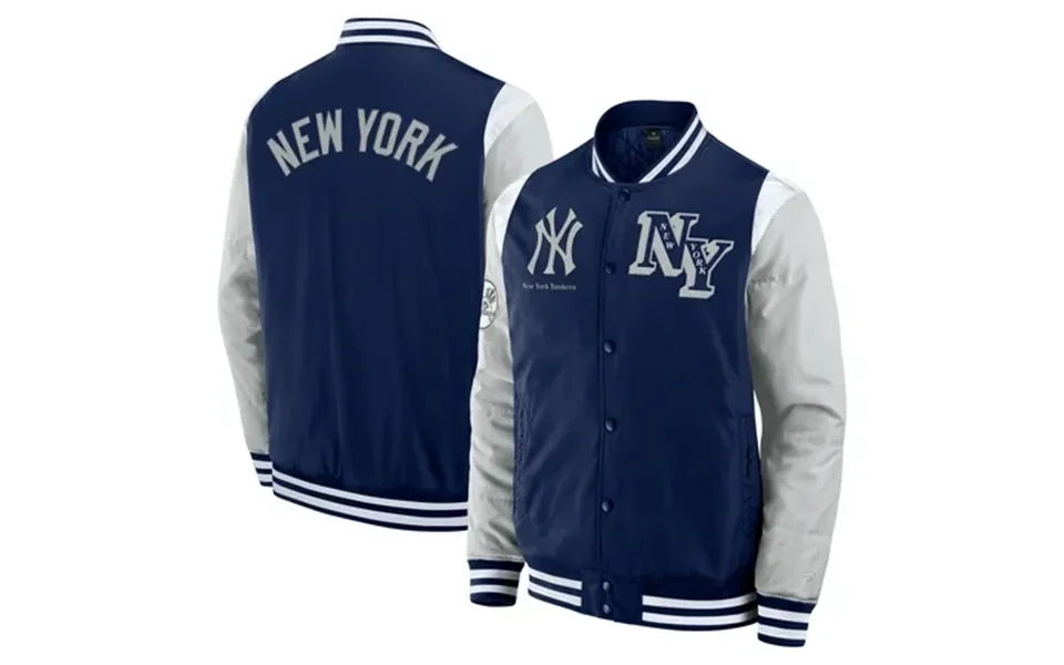 Men S Fanatics Navy New York Yankees Elements Elite Full-snap Jacket