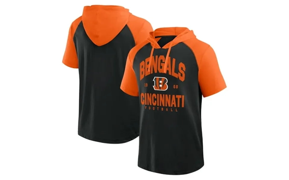 Men S Logo Athletic Black Cincinnati Bengals Prime Hoodie T-shirt