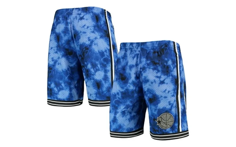 Men S Mitchell & Ness Royal Golden State Warriors Hardwood Classics 1995 Galaxy Swingman Shorts