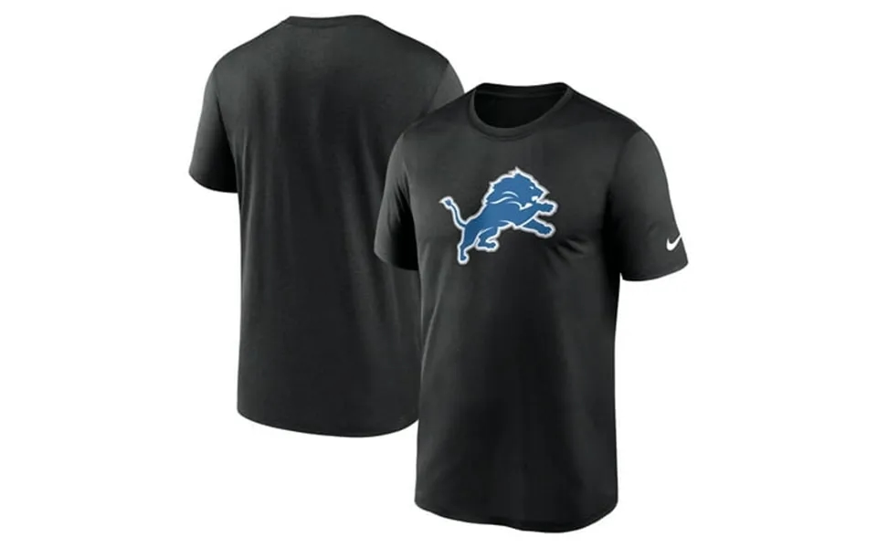 Men S Nike Black Detroit Lions Primetime Legend Logo Performance T-shirt