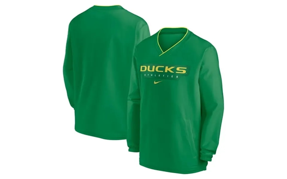 Men S Nike Green Oregon Ducks 2024 Sideline Pullover Windshirt