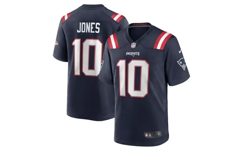 Men S Nike Mac Jones Navy New England Patriots Player Game Jersey