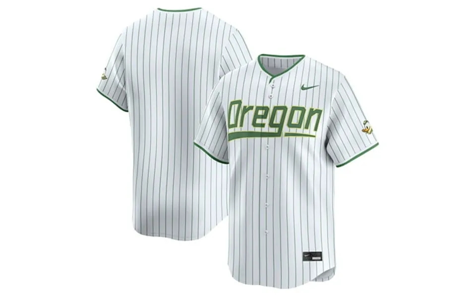 Men S Nike White Oregon Ducks College Limited Baseball Jersey