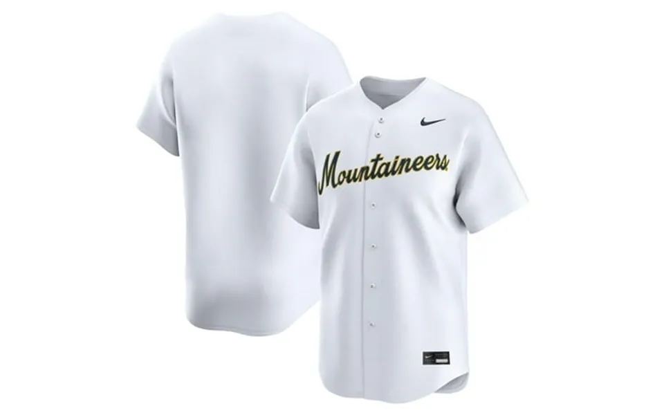 Men S Nike White West Virginia Mountaineers College Limited Baseball Jersey