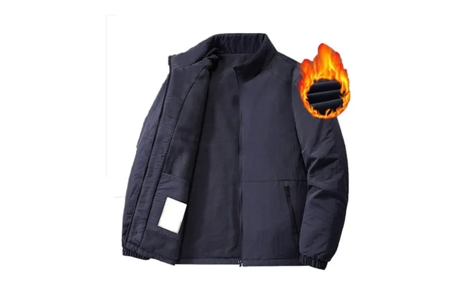 Men S Winter Jacket Sherpa Fleece Lined Cargo Coat Warm Thick Trucker Jacket Plus Velvet Work Outerwear Coats With Pocke