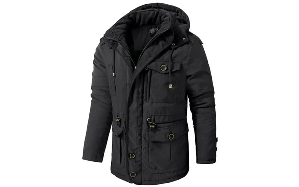 Men Winter Jacket Men S Hooded Winter Coat Warm Jacket Thicken Cotton Coat With Hood Fleece Jacket Sherpa Jacket Mens Ja