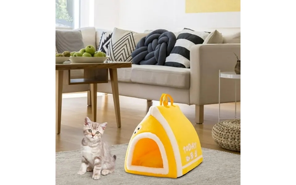 Menolana Dog Tent Pet Shelter Cat House Washable Bed Cave Indoor Pet Tent For Kitten Small And Medium Sized Dog Floor Ou
