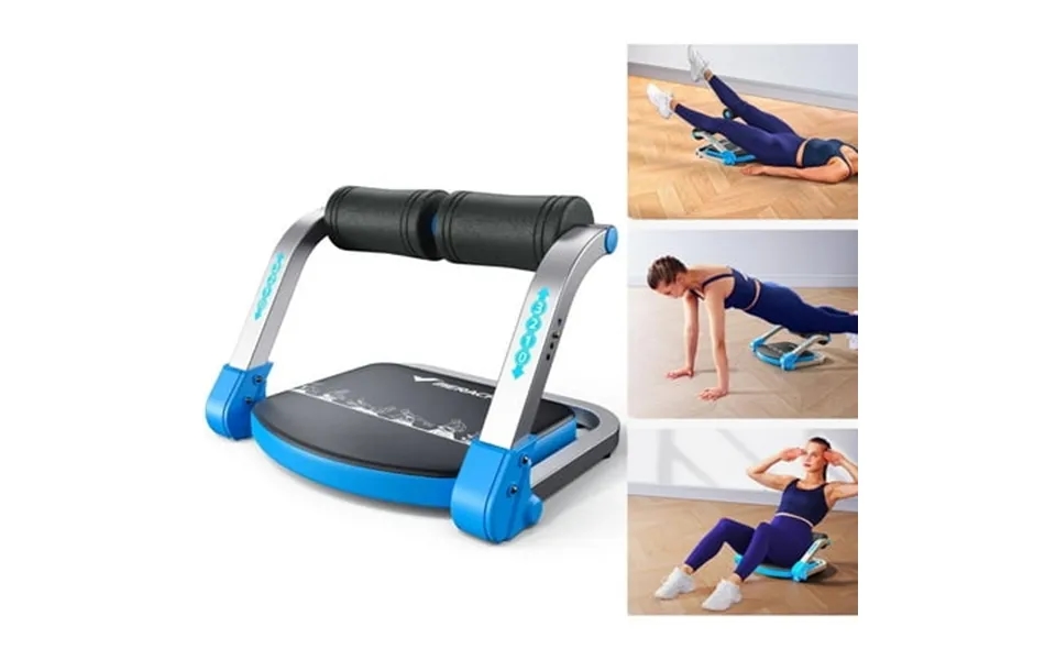 Merach Ab Machine Stomach Workout Equipment With 3 Resistance Levels And Auto-rebound Feature Sit-up Equipment Supportin