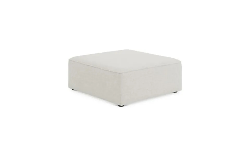 Meridian Furniture Cube Cream Durable Linen Modular Component