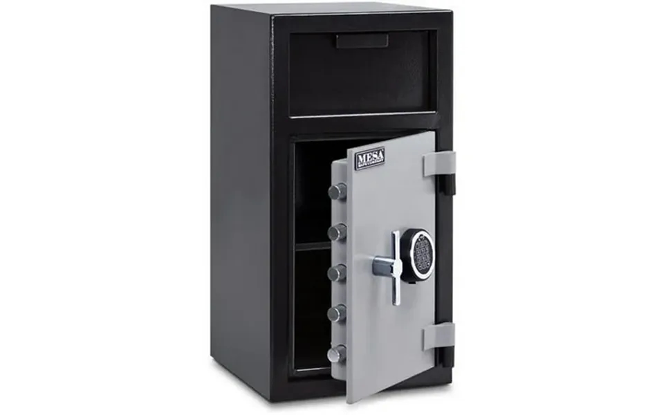 Mesa Safe Mfl2714e Depository Safe 1.4 Cu Ft With Electronic Lock