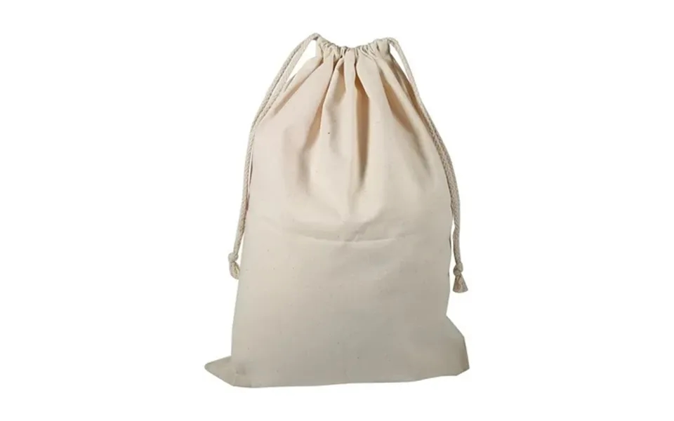 Mgaxyff Household Plain Cotton Drawstring Storage Laundry Sack Stuff Bag For Travel Home Use Cotton Stuff Bag Cotton Sto