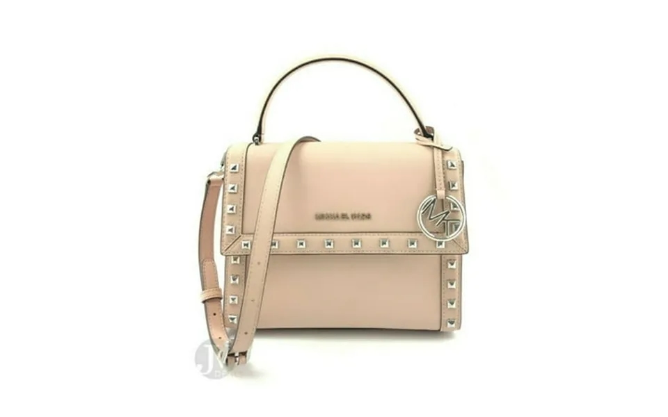 Michael Kors Dillon Medium Stud Leather Messenger Satchel Bag