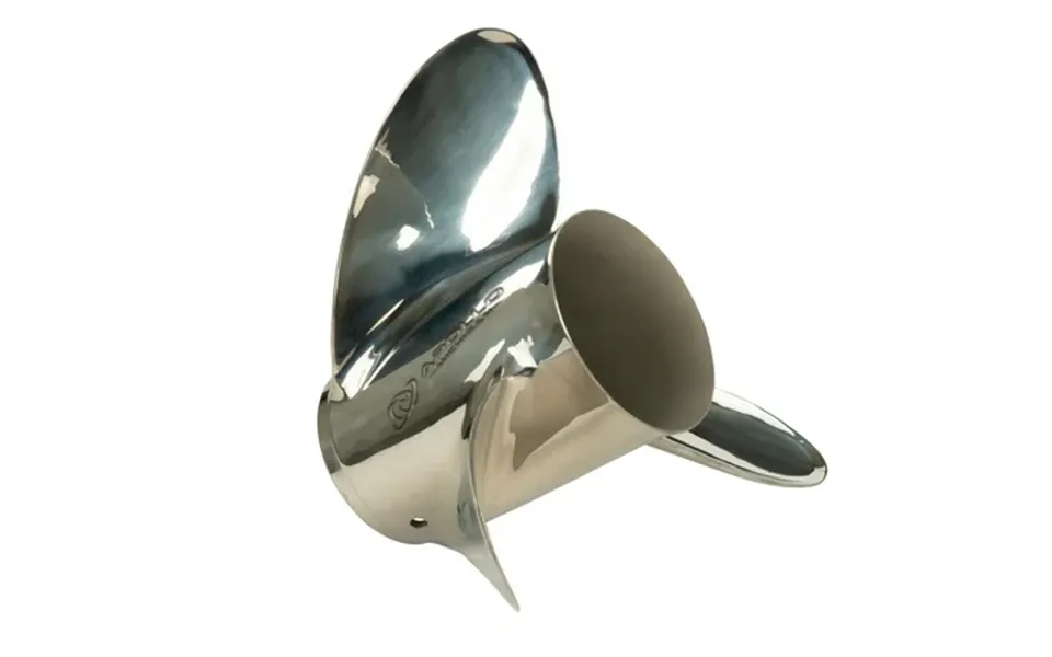 Michigan Wheel 993035 Apollo A-series Large Diameter 3-blade Stainless Steel Propeller - Lh 14-3 4 Diameter X 21 Pitch