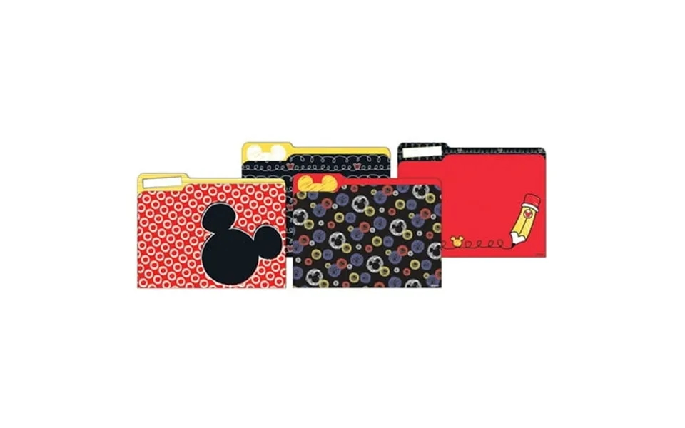 Mickey Color Pop File Folders By Eureka