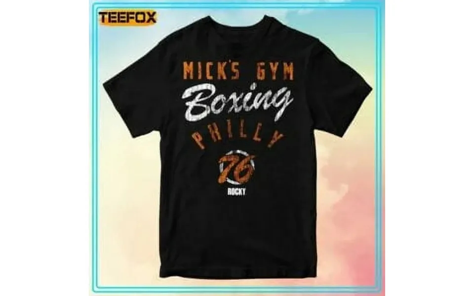 Micks Gym Boxing Philly 76 Rocky T-shirt