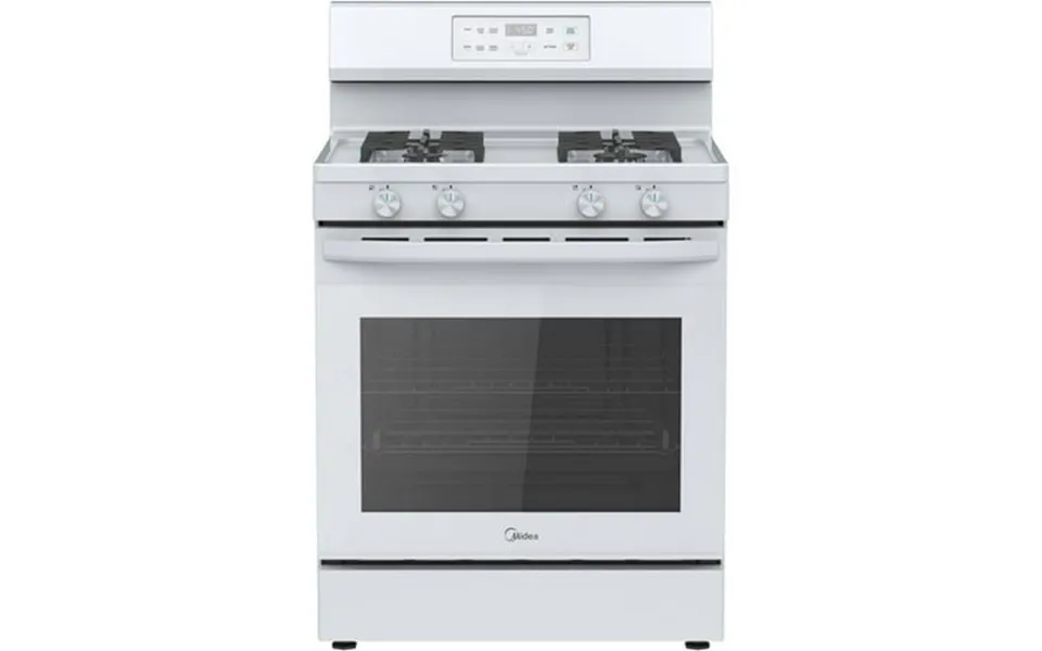 Midea 30 Gas Range With Steam Clean