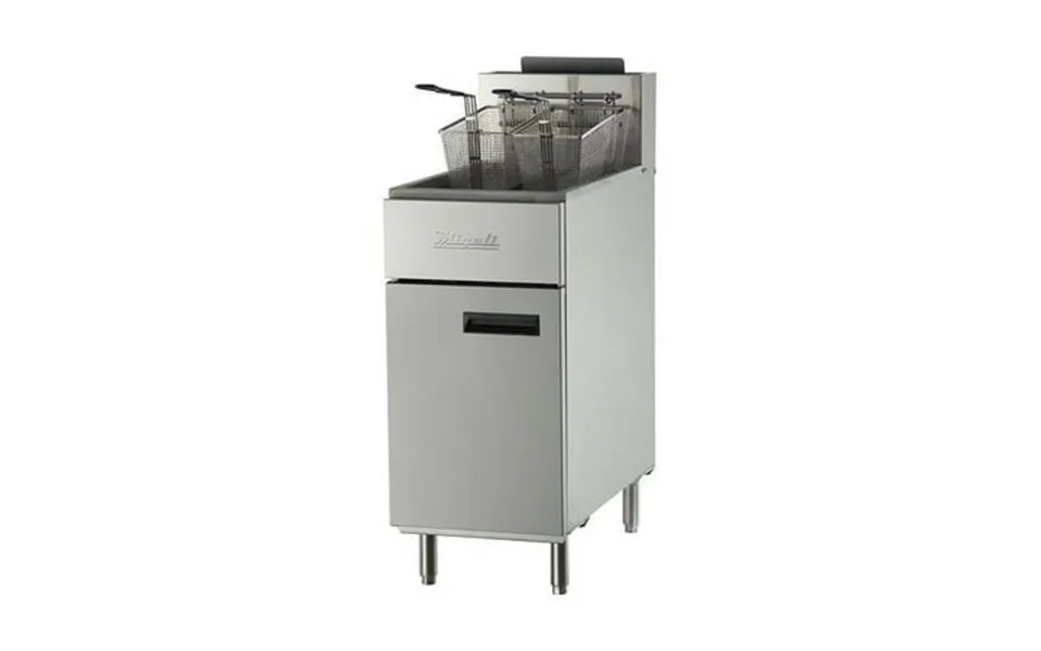 Migali C-f40-ng 15.6 In. 40 Lbs Competitor Series Natural Gas Fryer Stainless Steel