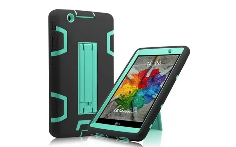 Mignova Heavy Duty Rugged Impact Hybrid Case With Build In Kickstand Protective Case For Lg G Pad X 8