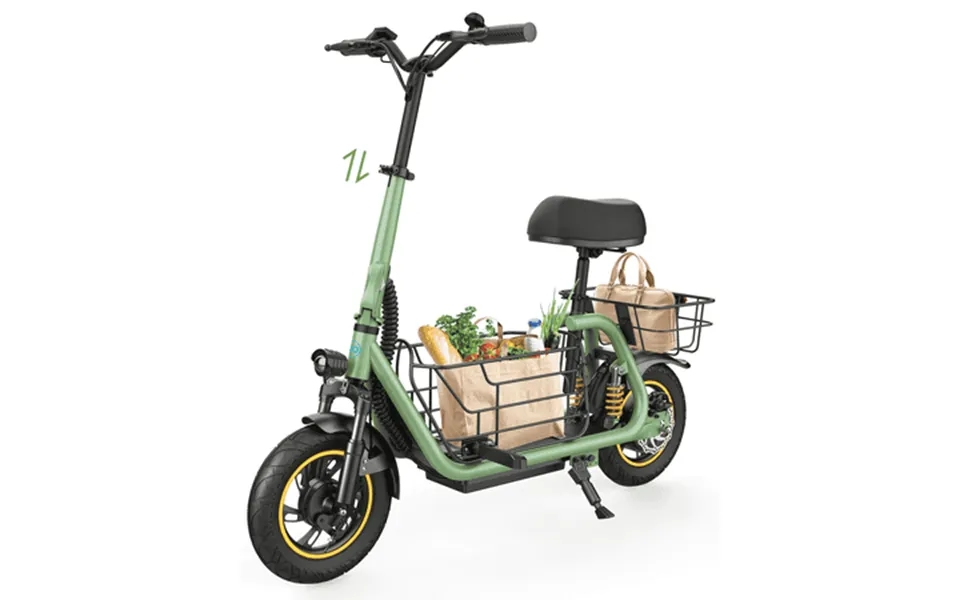 Mihover 550w 2025 New Upgraded Electric Scooter With Seat For Adult 12 Inch Commuter Electric Scooter With Dual Shock Ab