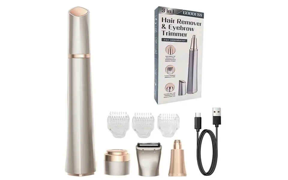 Miichpong Ladies Electric Razor Shaver Rechargeable Painless Hair Remover Trimmer