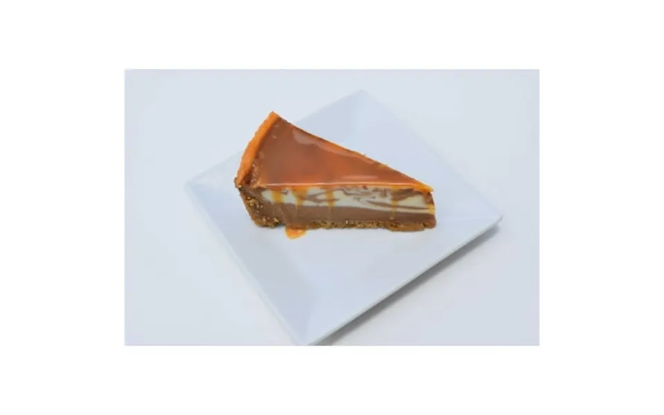 Mikes Pies Sea Salt Caramel 10 Cut Cheesecake -- 2 Per Case.