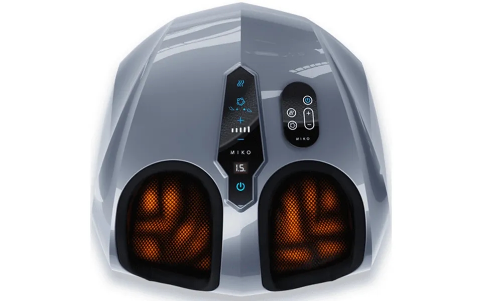 Miko Shiatsu Foot Massager Machine - Deep Kneading Shiatsu Air Compression And Heat Therapy