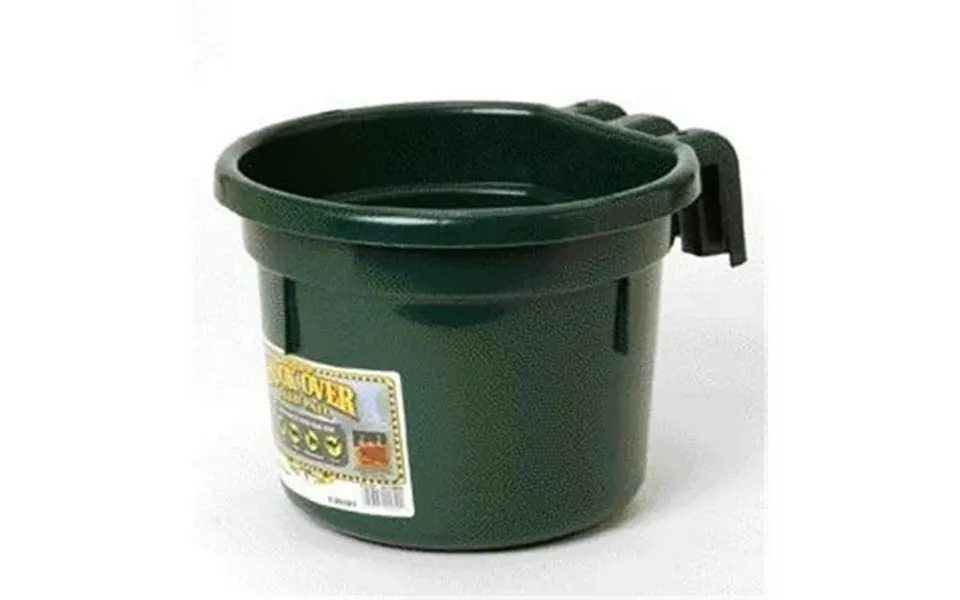 Miller Mfg Co Inc Hook Over Feed Pail- Green 8 Quart - Cphgreen