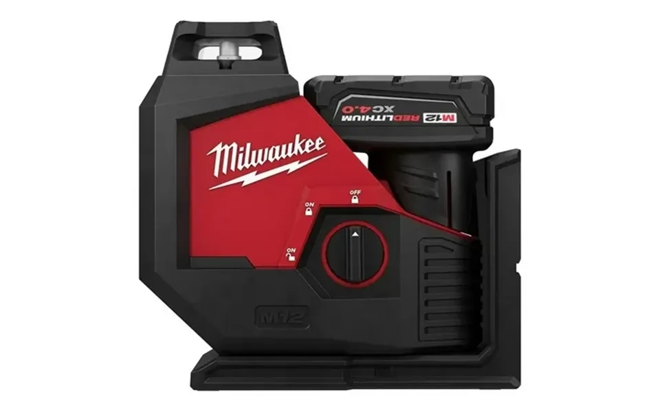 Milwaukee 631-21 M12 12v Green 360-degree Single Plane Laser Level Kit 4