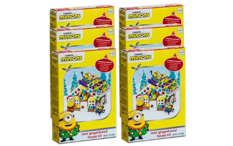Minion Mini Gingerbread Holiday House Kit - Includes Everything
