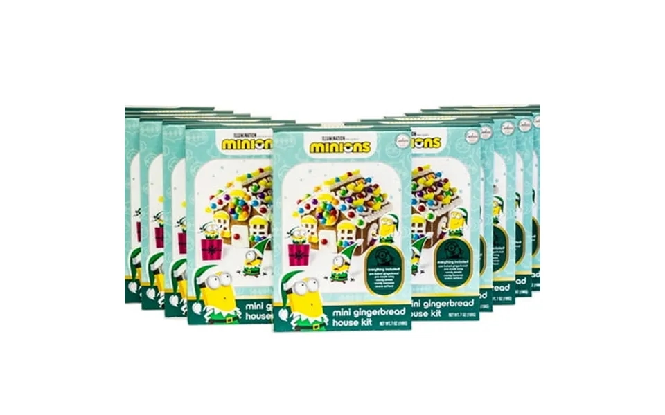 Minions Mini Gingerbread Holiday House Kit - Includes Everything