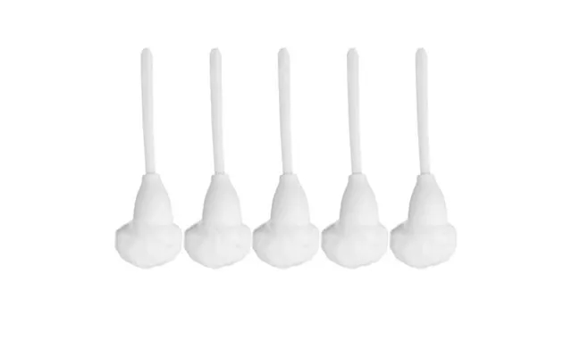 Minkissy Toilet Bowl Brush Long Handle White 5set 15.4x3.5in product image