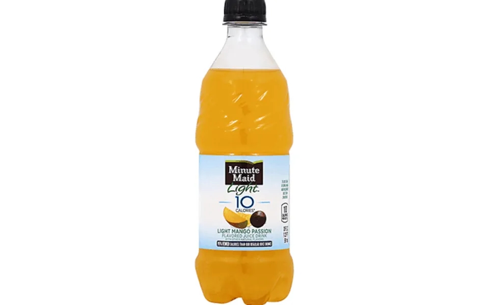 Minute Maid Light Mango Passion Juice Drink 20oz Bottles Pack Of 12
