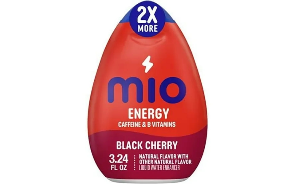 Mio Energy Black Cherry Naturally Flavored With Other Natural Flavor Liquid Water Enhancer 3