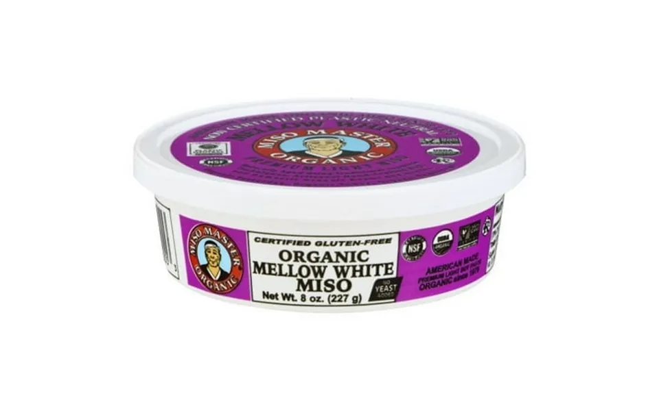 Miso Master Mellow White Miso Traditional Soy Paste 8 Oz