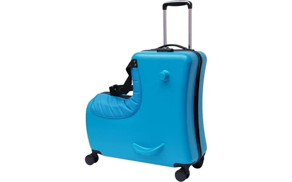 Miumaeov 24 Kid S Ride-on Travel Suitcase Travel Rolling Luggage With Wheels Carry Trolley Luggage With Password Lock Ch