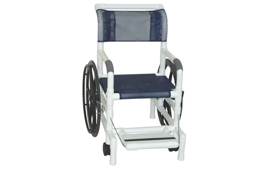 Mjm International 130-18-24w-sl Shower Chair Transferchair With Sling Seat