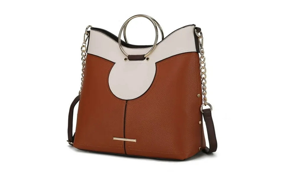 Mkf Collection Kylie Women S Top Handle Vegan Leather Satchel Crossbody Handbag By Mia K